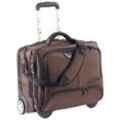 Dermata Reisekoffer Business Trolley 47 cm 2 Rollen - Braun