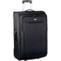 Reisekoffer d&n Travel Line 6800 Trolley 73 cm erweiterbar 2 Rollen 95 l - Schwarz