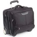 Dermata Reisekoffer Business Trolley 47 cm 2 Rollen - Schwarz