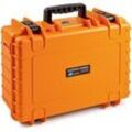 B&W International B&W Outdoor Case Typ 5000 22,1 l - Orange Mit Variabler Facheinteilung