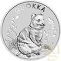 1 Unze Silbermünze Australien Quokka 2023