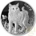 1 Unze Silbermünze Fiji Cats - 2021 - prooflike