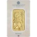 31,1 Gramm Goldbarren The Royal Mint - Britannia