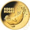 20 Euro Goldmünze Rückkehr der Wildtiere - Kegelrobbe 2022 (F)