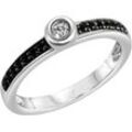 CELESTA® Damen Ring, 925er Silber, silber, 56