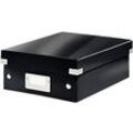 Leitz Click & Store WOW Klein Organisationsbox Laminierte Hartpappe Schwarz 22 x 28,2 x 10 cm