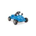 Pilsan Kinderauto, Tretauto Herby 07302, Hupe am Lenkrad, Pedale, ab 3 Jahre blau