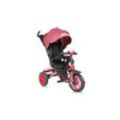 Lorelli Tricycle Speedy, Luftreifen, drehbarer Sitz, Musik, Licht, Schubstange rot/schwarz