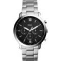 FOSSIL Herren Chronograph "FS5384", silber