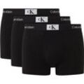 Calvin Klein Pants, 3er-Pack, Logo-Bund, für Herren, schwarz, M