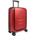 VICTORINOX 4-Rollen Trolley "Spectra 3.0", Logo-Emblem, Laptopfach, 39l, 55 cm, rot