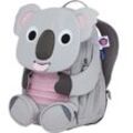 Affenzahn Kindergartenrucksack "Großer Freund Koala", gepolsteter Schultergurt, grau