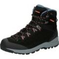 LOWA Wanderschuhe "Explorer II GTX Mid", Leder, wasserdicht, für Damen, schwarz, 40