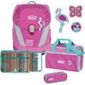 Scout® Schulranzen-Set "Sunny II", 5-teilig, rosa