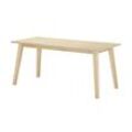 smart Schreibtisch Malmö - holzfarben - 165 cm - 76 cm - 80 cm - Sconto