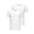 JACBASIC V-NECK TEE 2PK Herren T-Shirt