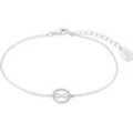 s.Oliver Damen Armband "Infinity 2032571", 925er Silber, silber