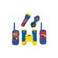 Super Mario Abenteuerset mit 2 Walkie Talkies, Fernglas, Taschenlampe