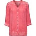 Viskose Bluse, koralle, 36