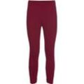 Viskose-Mix-Leggins, rubin, 44/46