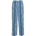 Modal-Hose, Druck blau, 42