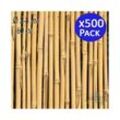 500 x Natürlicher Bambusstab 60 cm, 5-8 mm Durchmesser. Pflanzstäbe, natürliche ökologische Bambusstäbe, Bambusrohr.