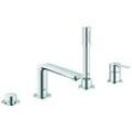 Grohe Lineare Wannenarmatur 19577001 chrom, 4-Loch-Wannen-Armatur, Auslauf 220 mm