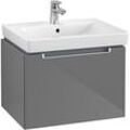 Villeroy & Boch Subway 2.0 Unterschrank A68700FP 58,7 x 42 x 45,4 cm, Glossy Grey