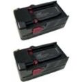 2x Trade-Shop Premium Li-Ion Akku, 36V / 5000mAh für Hilti TE6-A36, TE6-A36 avr, TE6-ALi, te 30-A36, cpc 36V, wsr 36-A, wsc 7.25-A36, wsc 7.25-A, wsc