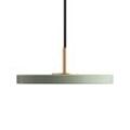 UMAGE - Asteria Micro LED-Pendelleuchte V2, Messing / olive