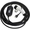 Ladekabel Typ 2 zu Typ f cee 7/7 kompatibel mit Mercedes-Benz gle 350e, gle 350de Elektroauto, 1-phasig, 16 a, 3,5 kW, 10 m - Vhbw