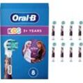Oral-B Aufsteckbürsten Kids Frozen, extra weiche Borsten, ab 3 Jahren, Design kann variieren, 8 Stück, bunt