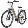 Fischer E-Bike City Cita 3.3i 28 Zoll RH 50cm 9-Gang 630 Wh greige