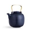 Kähler Design - Hammershøi Teekanne, 1,2 l, indigo