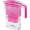 Tischwasserfilter Vida inkl 1 Filterkartusche Pink - entfernt Kalk - mineralisiert mit Magnesium