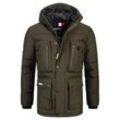 Geographical Norway Jacke Winterjacke Regular Fit