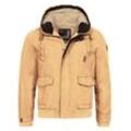 Alessandro Salvarini Winterjacke Herren Baumwolle, braun