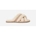 UGG® Scuffita Hausschuh für Damen | UGG® EU in Beige, Größe 38, Leder