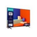 Hisense 70A6K LED-Fernseher (177,80 cm/70 Zoll, 4K Ultra HD, Smart-TV, HDR), schwarz