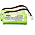 2x Akku kompatibel mit VTech embarq eGO, ip-8300, DS63224, DS6322-4, ip8300, DS6322-3 schnurlos Festnetz Telefon (800 mAh, 2,4 v, NiMH) - Vhbw