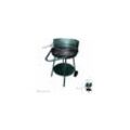 Runder Apache-Grill mit Tablett 68 x 50,8 x 81 (Alt) cm.