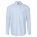 Gant Hemd Herren Regular Fit Baumwolle, hellblau