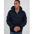 Solid Winterjacke Herren, schwarz