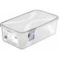 Rotho - Aufbewahrungsbox Lona inkl. Deckel 5 l transparent Aufbewahrungsbox