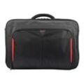 Targus Laptoptasche Classic+ Kunstfaser schwarz/rot CN418EU bis 45,7 cm (18 Zoll)