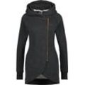 ALIFE AND KICKIN® Sweatjacke "MaryAK A", Kapuze, Rippbündchen, für Damen, schwarz, S