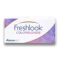 Alcon FreshLook ColorBlends (2er Packung) Monatslinsen (0.5 dpt & BC 8.6), Blue