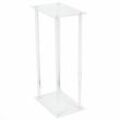 10 Set Acryl Blumenständer Präsentationsständer Hochzeit Mittelstücke Tabletop Decor Klarer Boden Display Rack