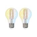 LUUMR Smart LED E27 A60 7W ZigBee Tuya Philips Hue 2er-Set