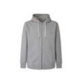 Pepe Jeans Sweatjacke Herren Baumwolle, grau